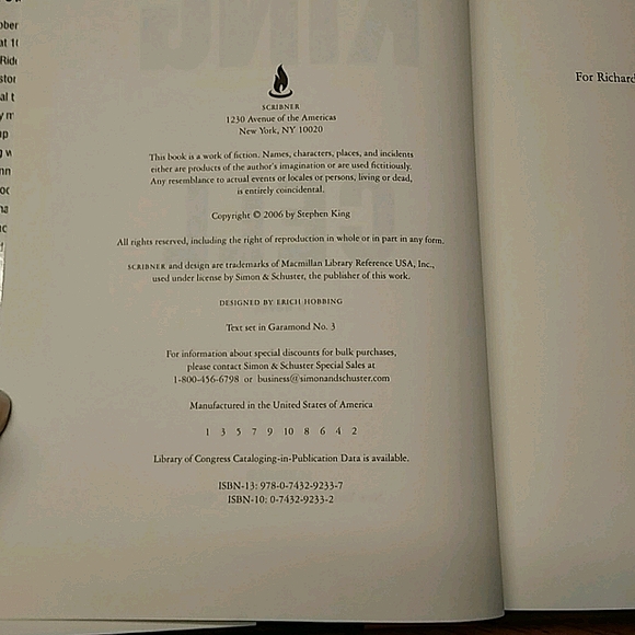 Stephen King Novels Cell & Lisey's Story HB/DJ - Picture 4 of 10